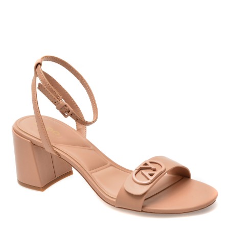 Sandale elegante ALDO maro, BUNG2601, din piele naturala, femei