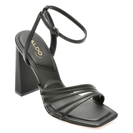 Sandale elegante ALDO negre, 13571642, din piele ecologica, femei