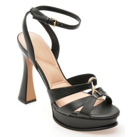 Sandale elegante  ALDO negre, 13609127, din piele ecologica, femei