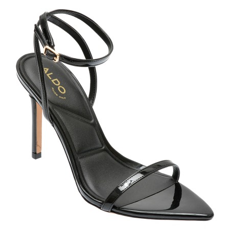 Sandale elegante ALDO negre, 13707790, din piele ecologica, femei