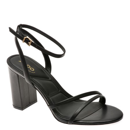 Sandale elegante ALDO negre, 13741551, din piele naturala, femei