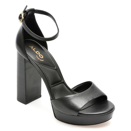 Sandale elegante ALDO negre, ENAEGYN2.0001, din piele naturala, femei