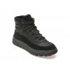 Ghete casual GEOX negre, U46FZD, din piele ecologica