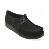 Mocasini casual CLARKS negri, WALEVSH, din piele intoarsa