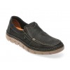 Mocasini casual PANORAMA negri, 4172481, din nabuc