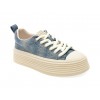 Pantofi casual FLAVIA PASSINI albastri, 753925, din material textil