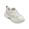 Pantofi casual GQWE albi, 23810, din piele ecologica