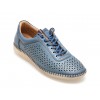 Pantofi casual OZIYS albastri, 22109, din piele naturala