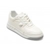 Pantofi casual PESETTO albi, 2945027, din piele ecologica