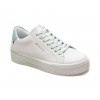 Pantofi casual RIEKER albi, W0704, din piele ecologica