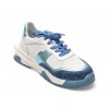 Pantofi DONNA CRIS albastri, 8514, din piele naturala