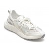 Pantofi PESETTO albi, 294176, din piele ecologica
