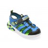 Pantofi sport SKECHERS albastri, 402213L, din piele ecologica