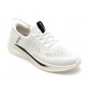 Pantofi sport SKECHERS albi, SLADE, din material textil
