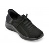 Pantofi sport SKECHERS negri, ULTRA FLEX 3.0, din piele ecologica