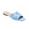 Papuci casual FLAVIA PASSINI albastri, 356601, din piele naturala