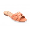 Papuci casual FLAVIA PASSINI portocalii, 356606, din piele naturala