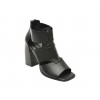 Sandale casual EPICA negre, 2352, din piele naturala