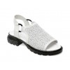 Sandale casual GRYXX albe, 612052, din piele naturala