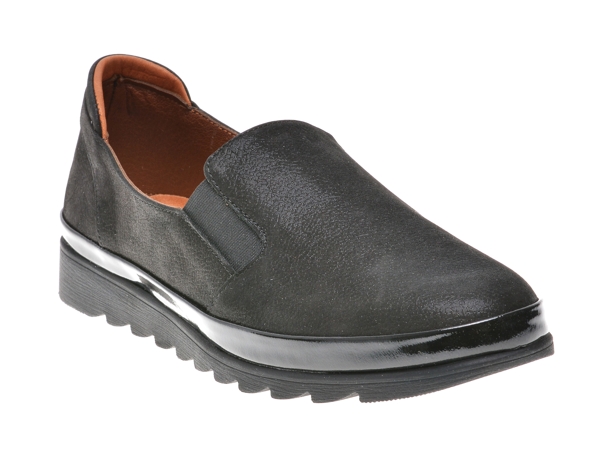 Pantofi FLAVIA PASSINI negri, Bl12, din piele naturala