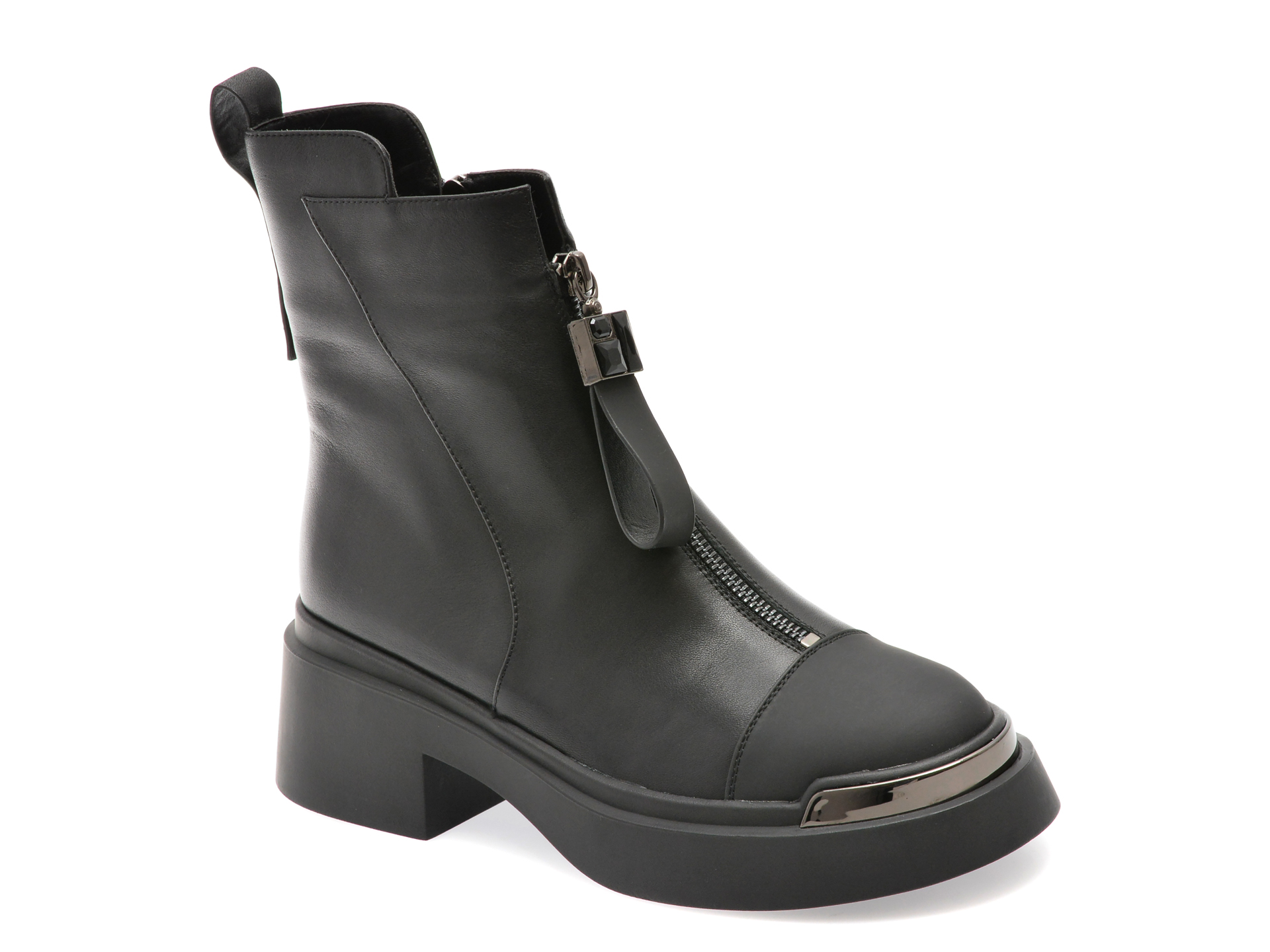 Ghete casual ALDO negre, K350047, din piele naturala