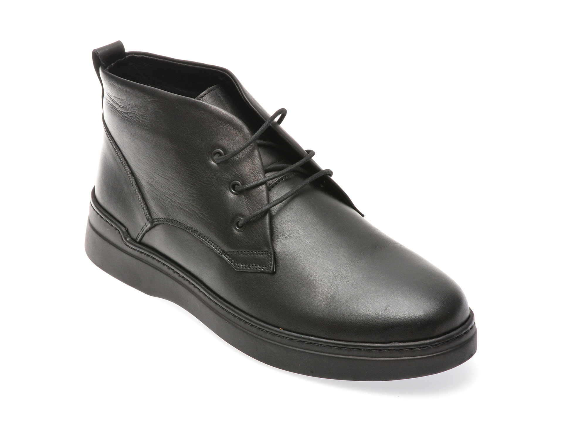 Ghete casual GRYXX negre, 172002, din piele naturala