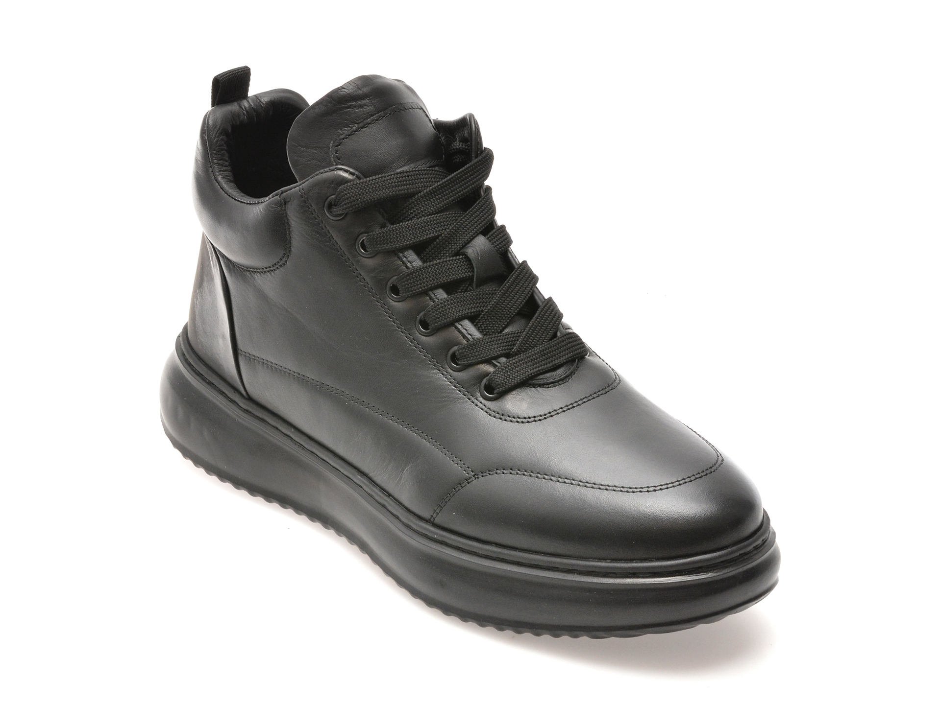 Ghete casual GRYXX negre, 205801, din piele naturala