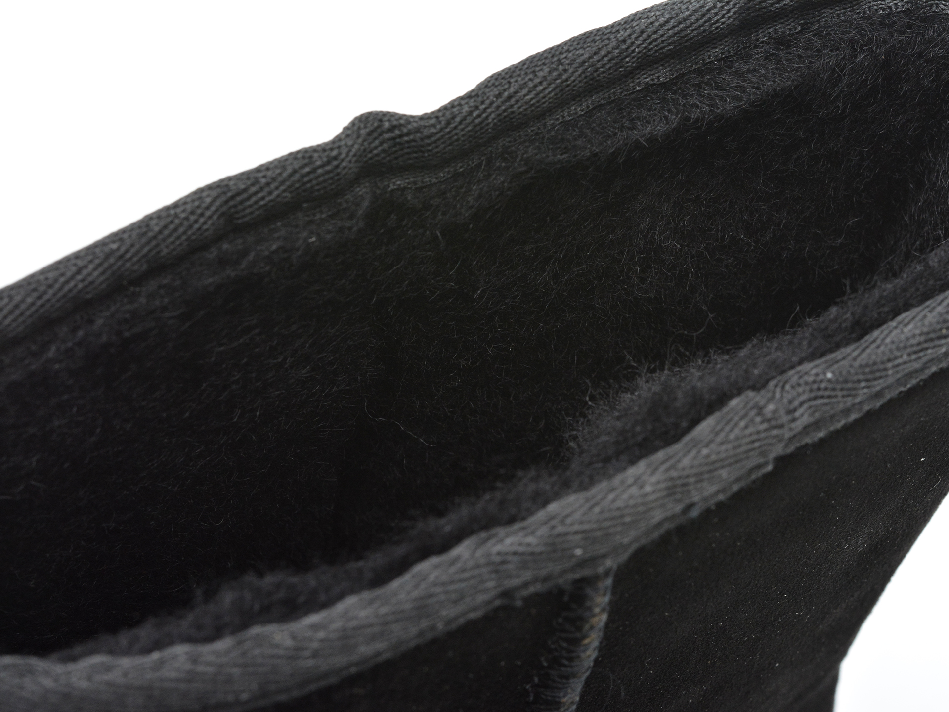 Poze Ghete EMU negre, 10102, din piele intoarsa