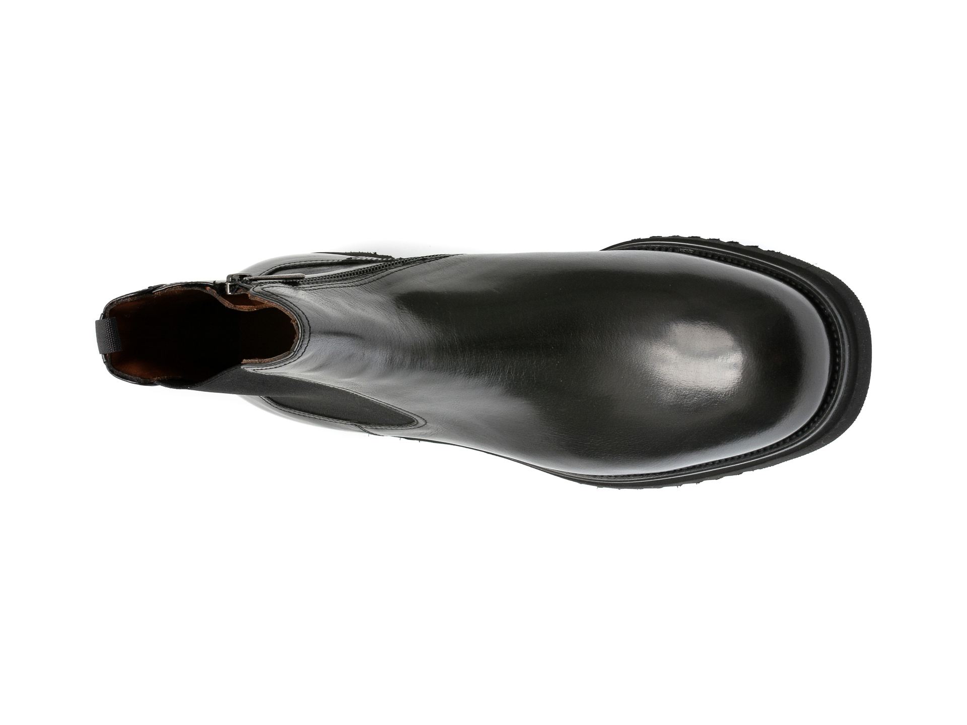 Poze Ghete LE COLONEL negre, 65407, din piele naturala otter.ro