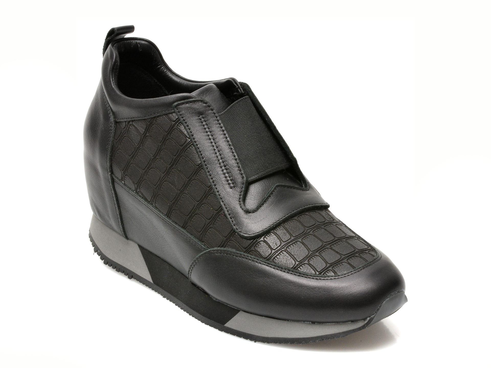 Pantofi FLAVIA PASSINI negri, ARS134, din piele naturala Flavia Passini