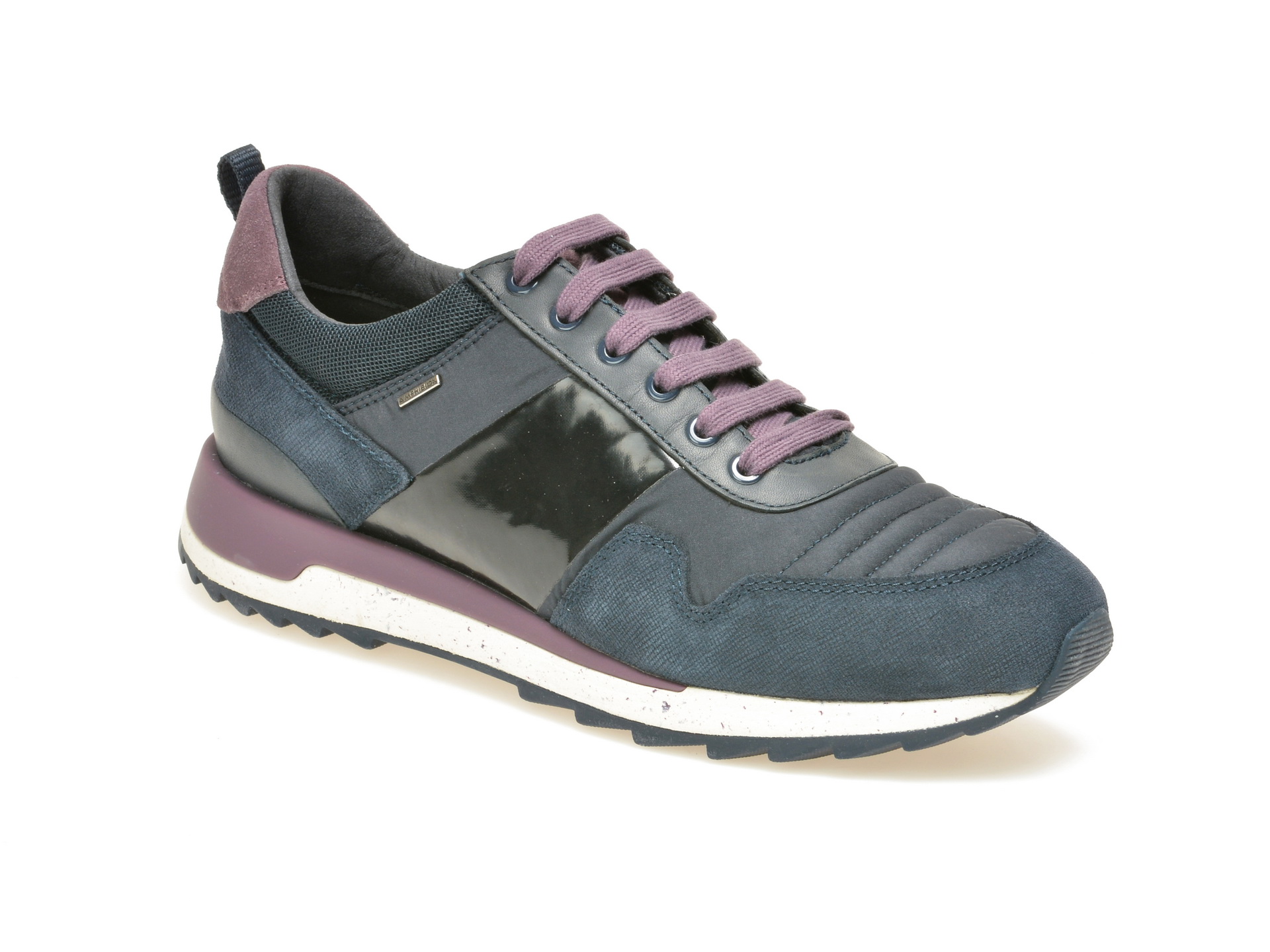 Pantofi sport GEOX bleumarin, D643Fa, din piele intoarsa
