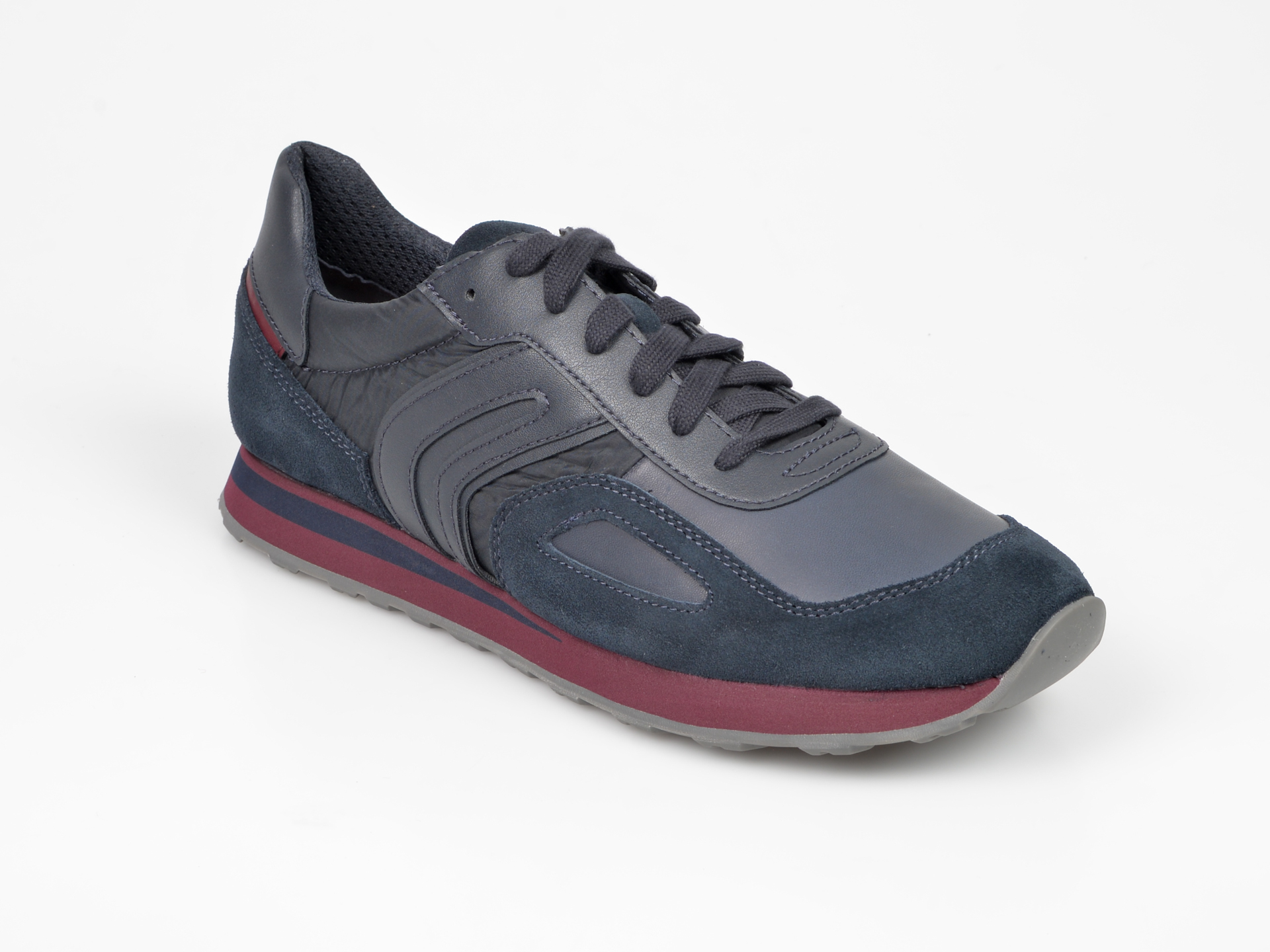 Pantofi sport GEOX bleumarin, U945VC, din piele naturala