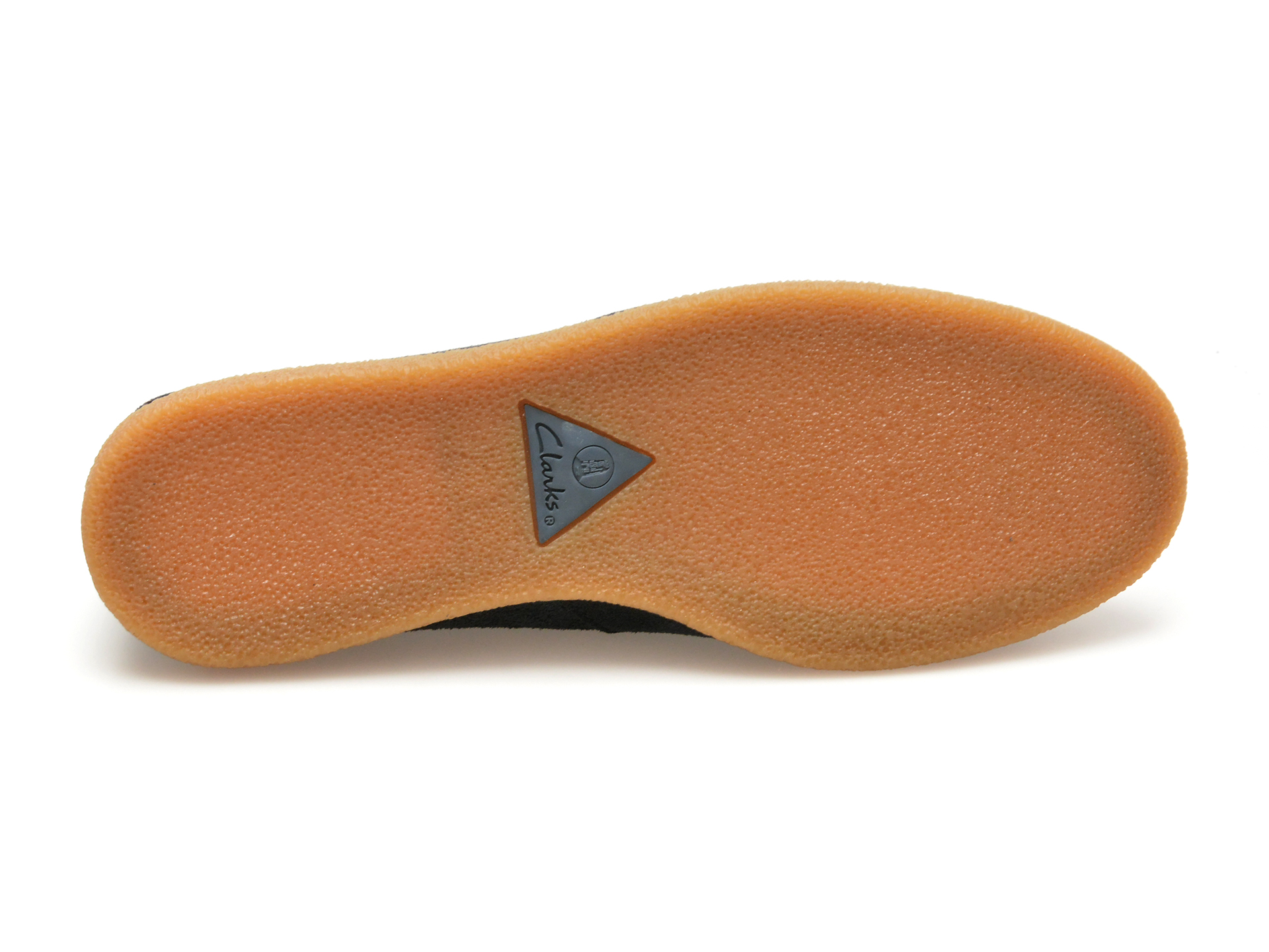 Mocasini casual CLARKS bleumarin, CLARKBAY STEP, din piele intoarsa