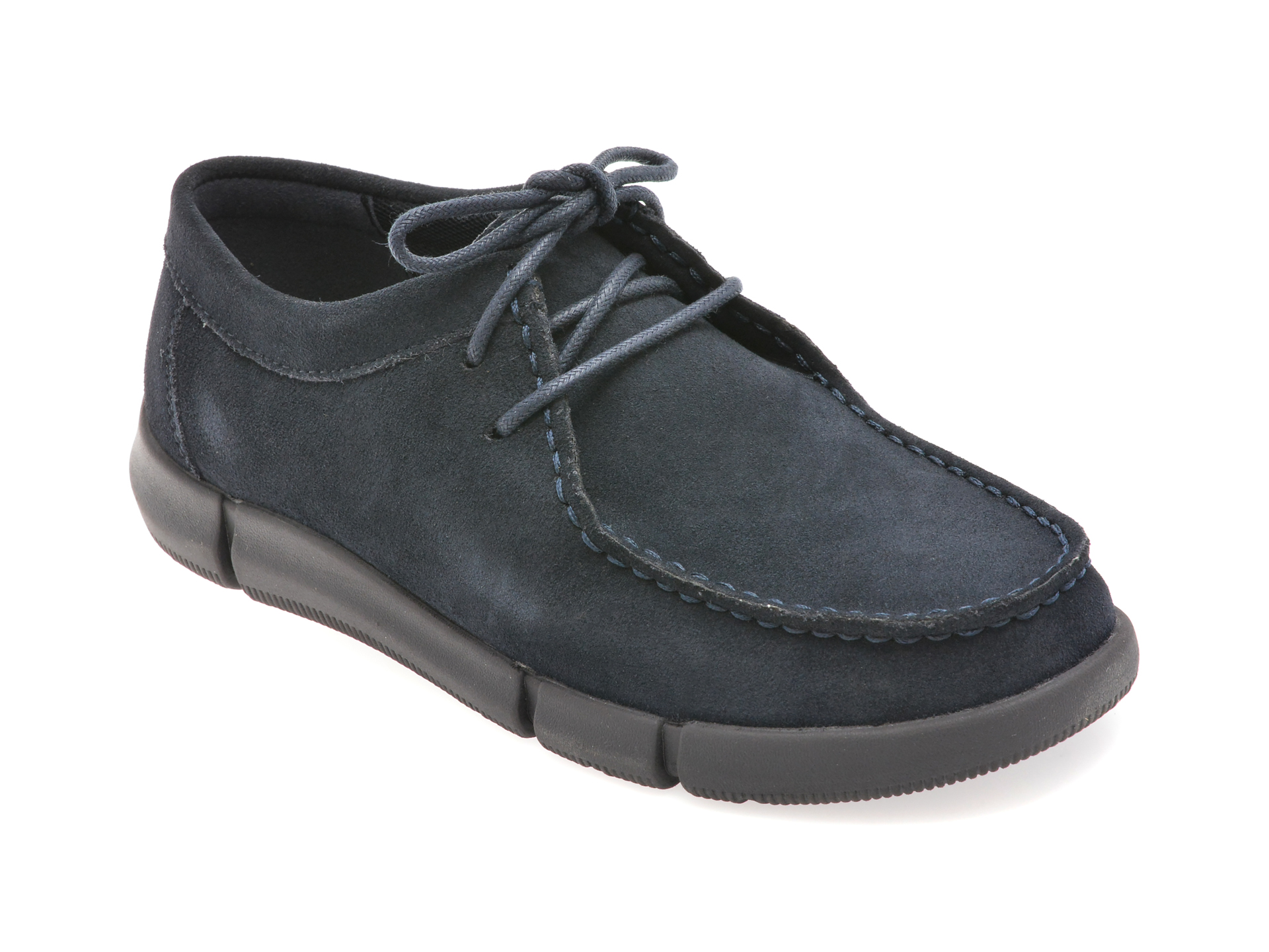 Mocasini casual GEOX bleumarin, U4646B, din piele intoarsa