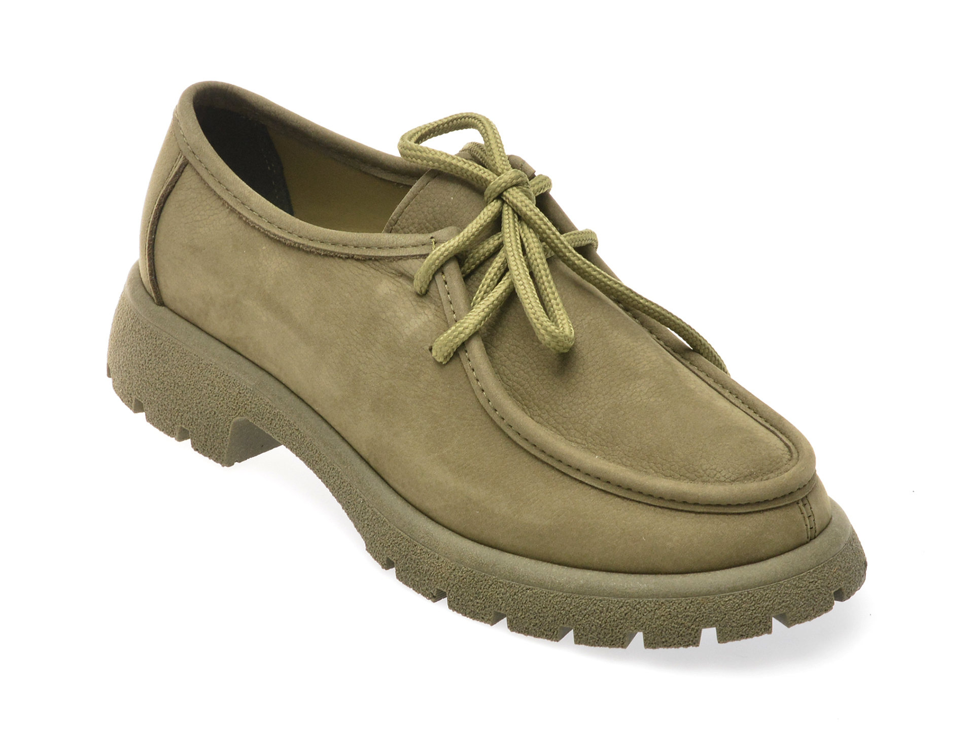 Mocasini casual GRYXX kaki, 7954247, din nabuc