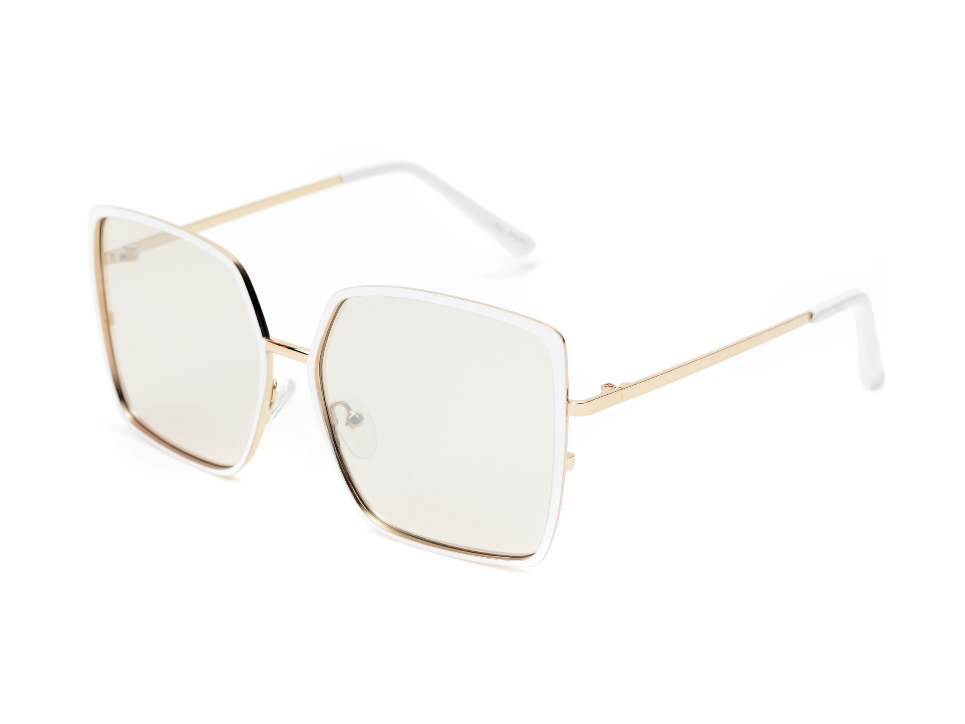 Ochelari de soare ALDO albi, Welterlaan100, din PVC New