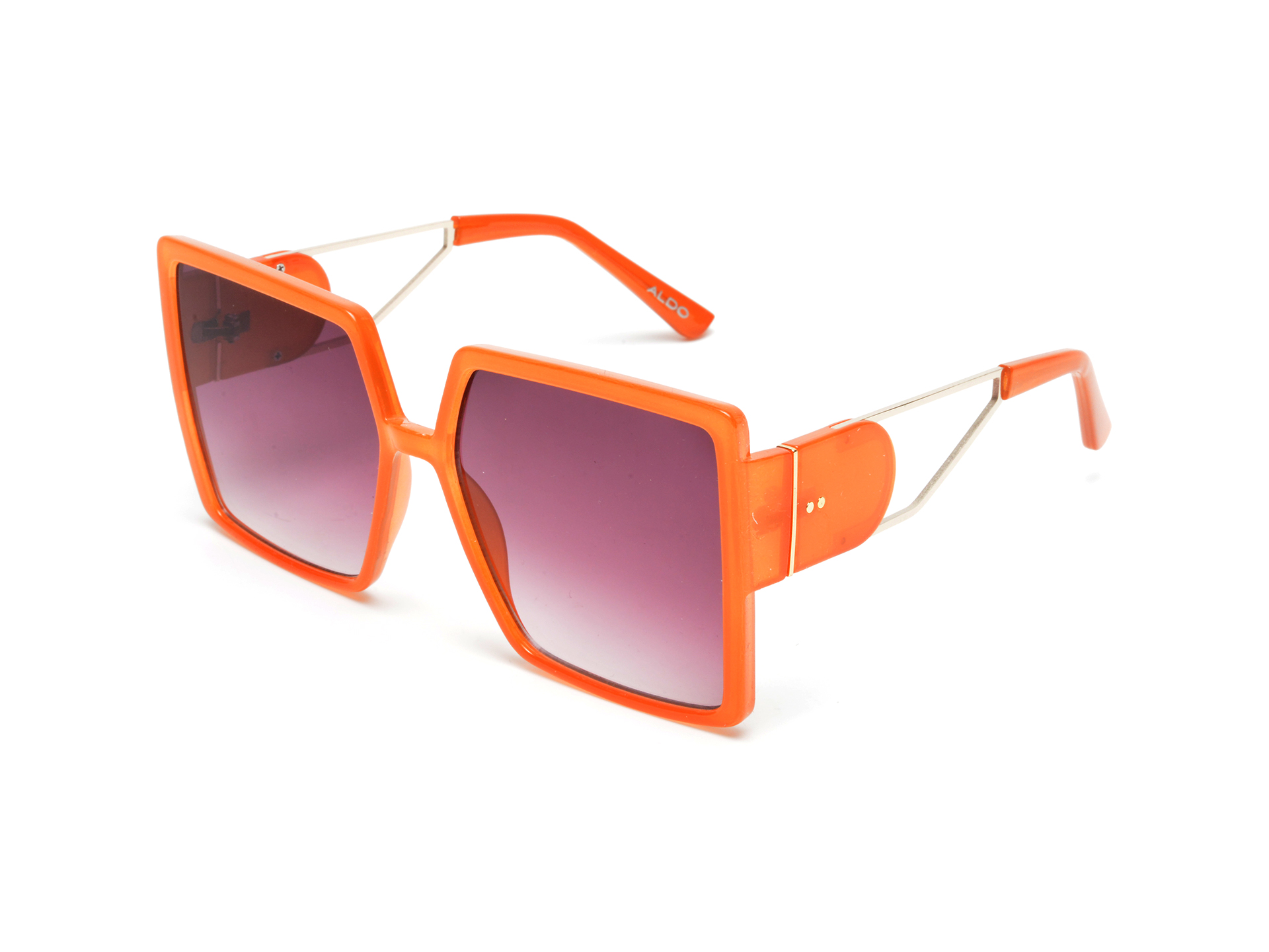 Ochelari de soare ALDO portocalii, 13376725, din pvc Aldo