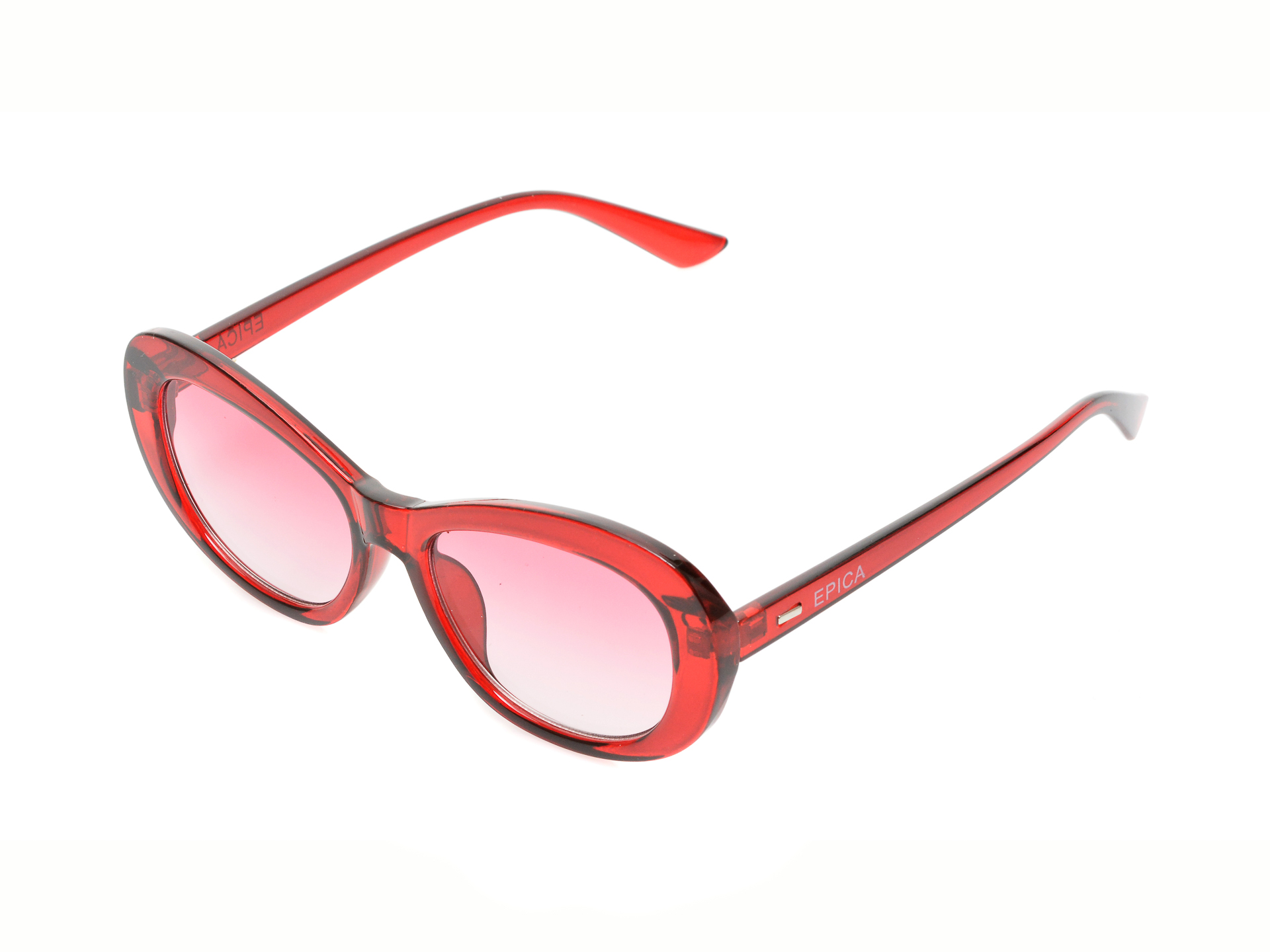 Ochelari de soare EPICA rosii, 091081A, din pvc Epica
