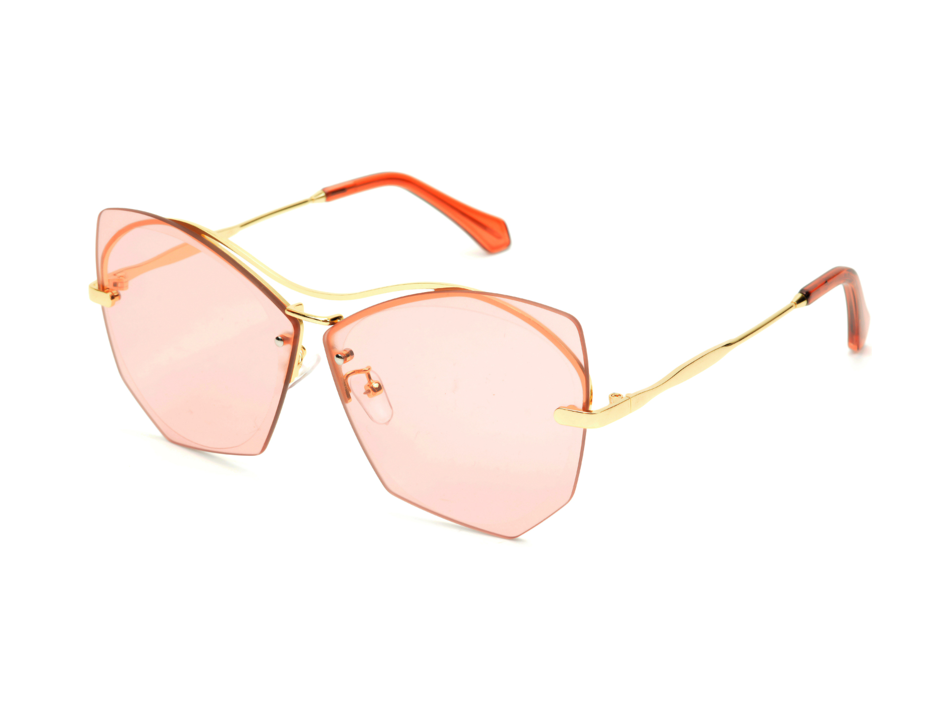 Ochelari de soare EPICA roz, 488723, din PVC