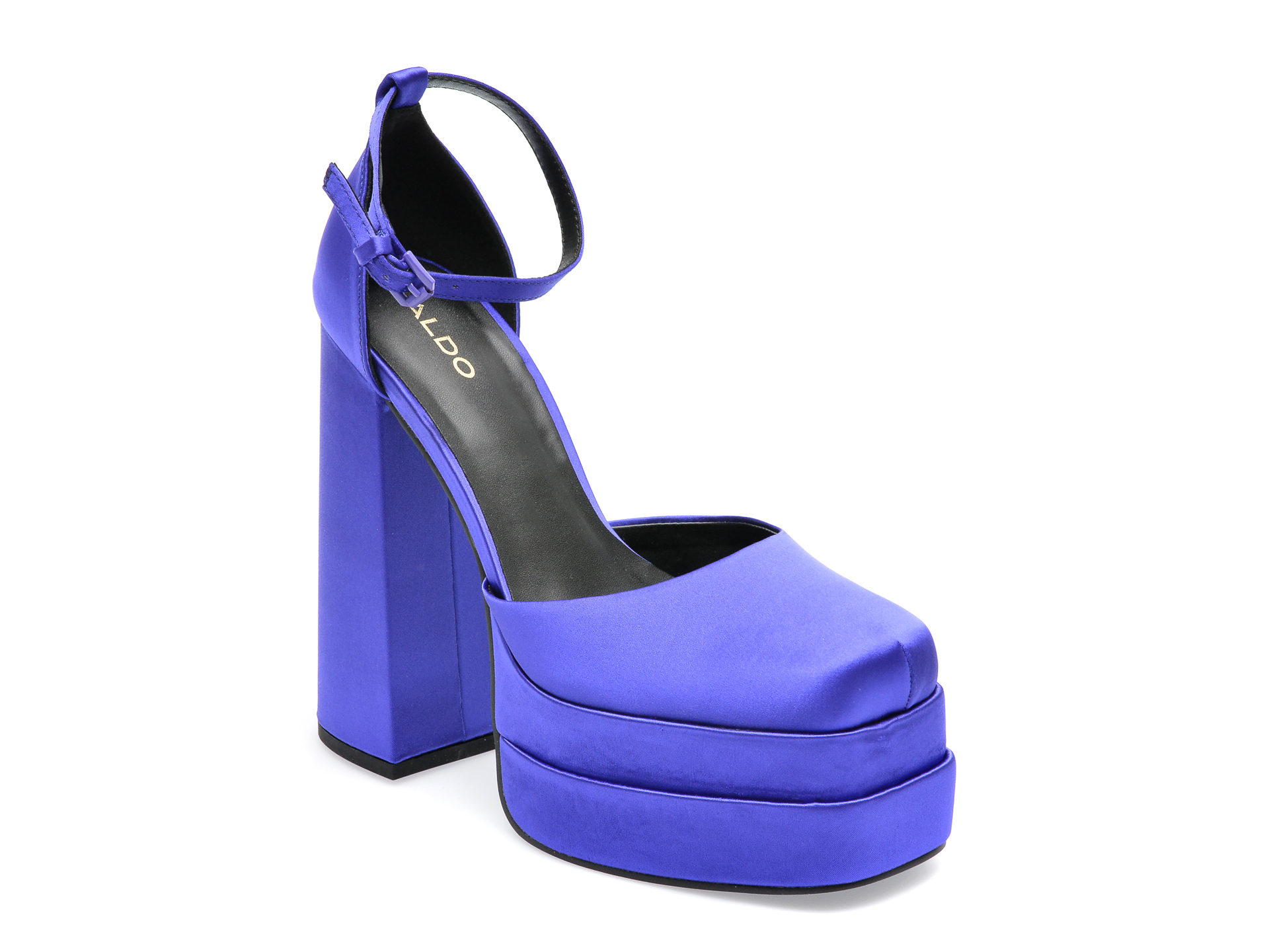 Pantofi ALDO albastri, GRANDLE520, din material textil /femei/pantofi