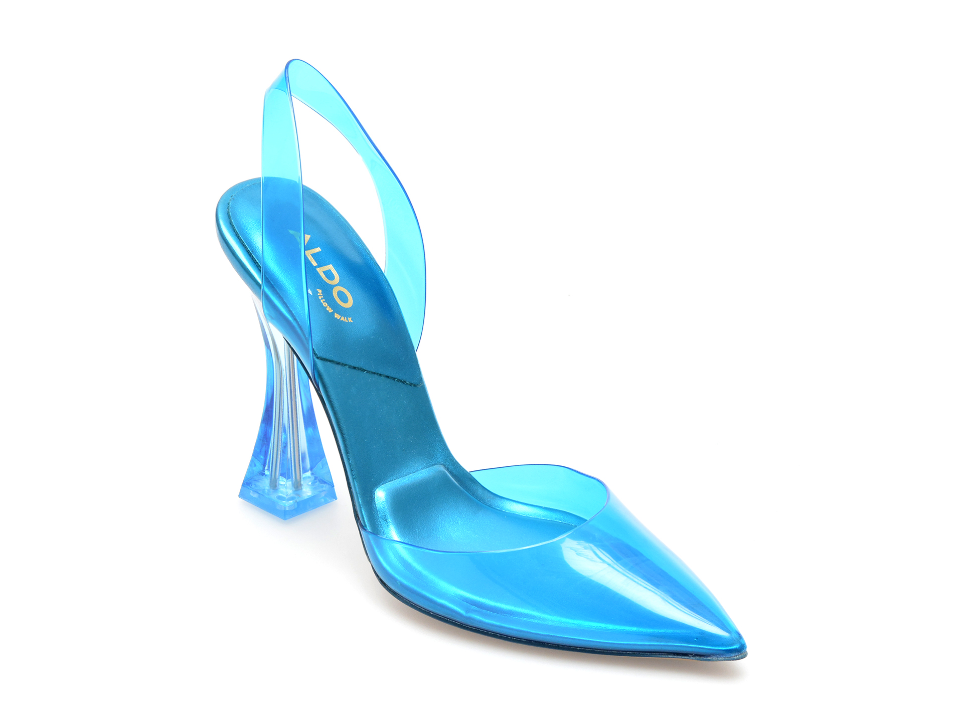 Pantofi ALDO albastri, SOLANTI420, din pvc /femei/pantofi imagine super redus 2022