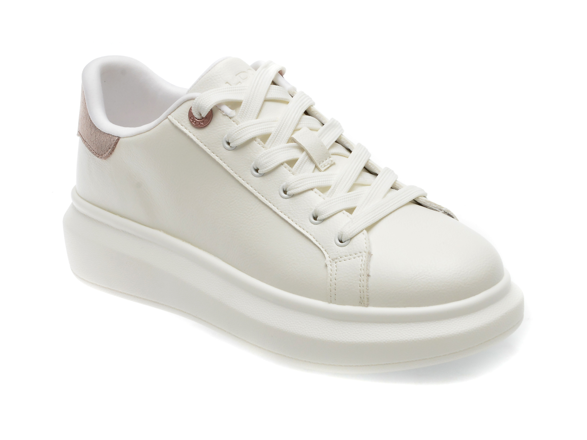 Pantofi ALDO albi, 13613199, din piele ecologica