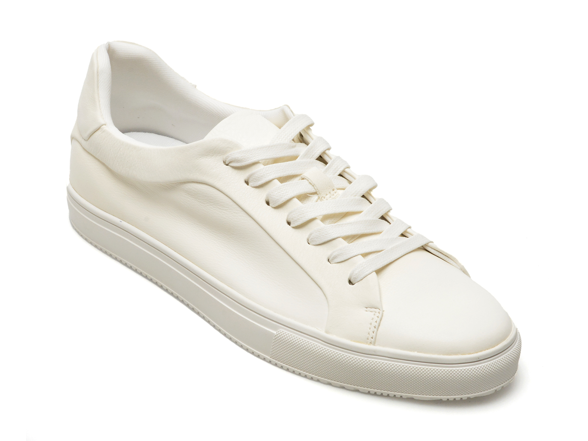 Pantofi ALDO albi, COBI100, din piele naturala /barbati/pantofi