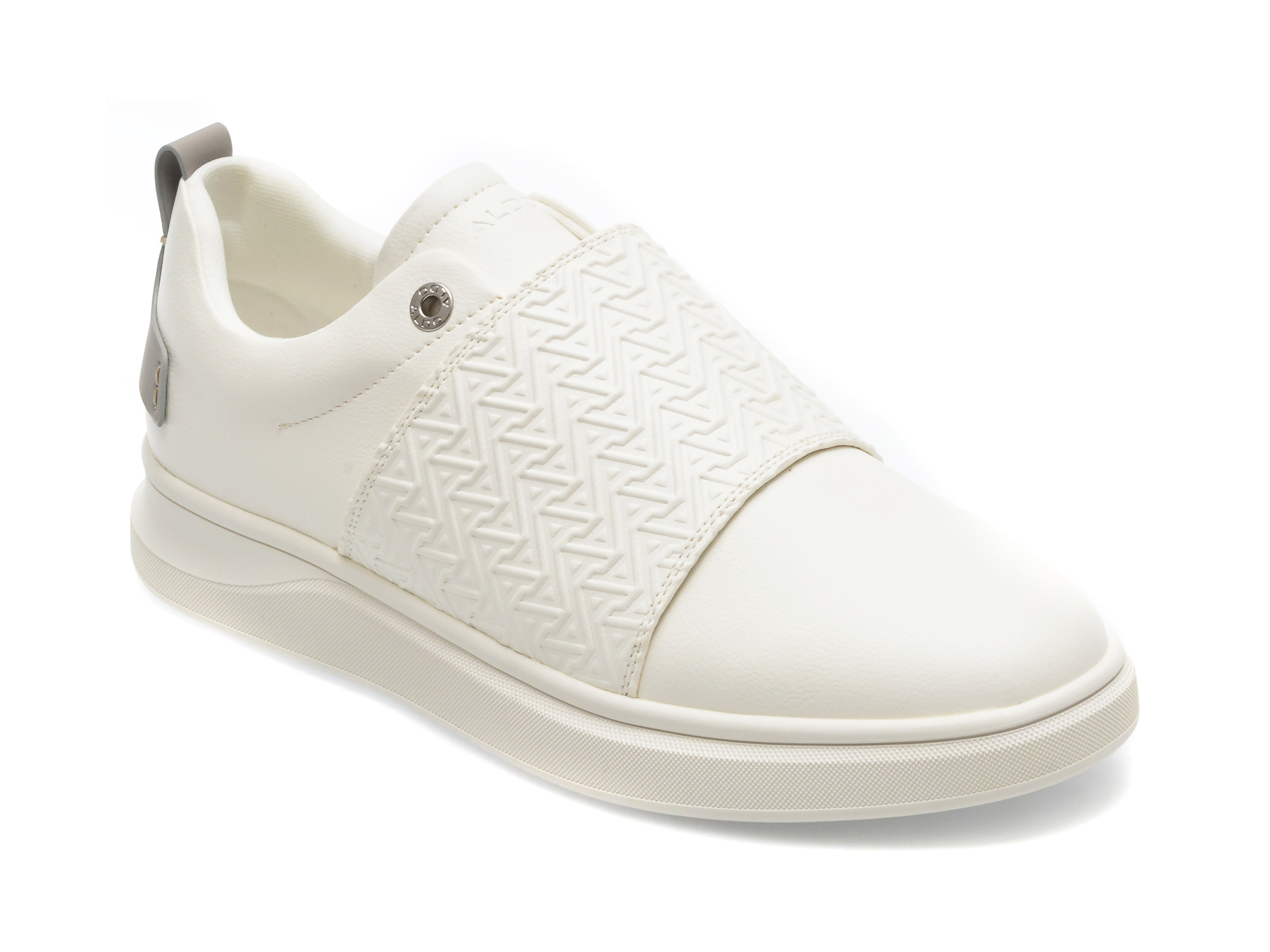 Pantofi ALDO albi, DAYO100, din piele ecologica /barbati/pantofi