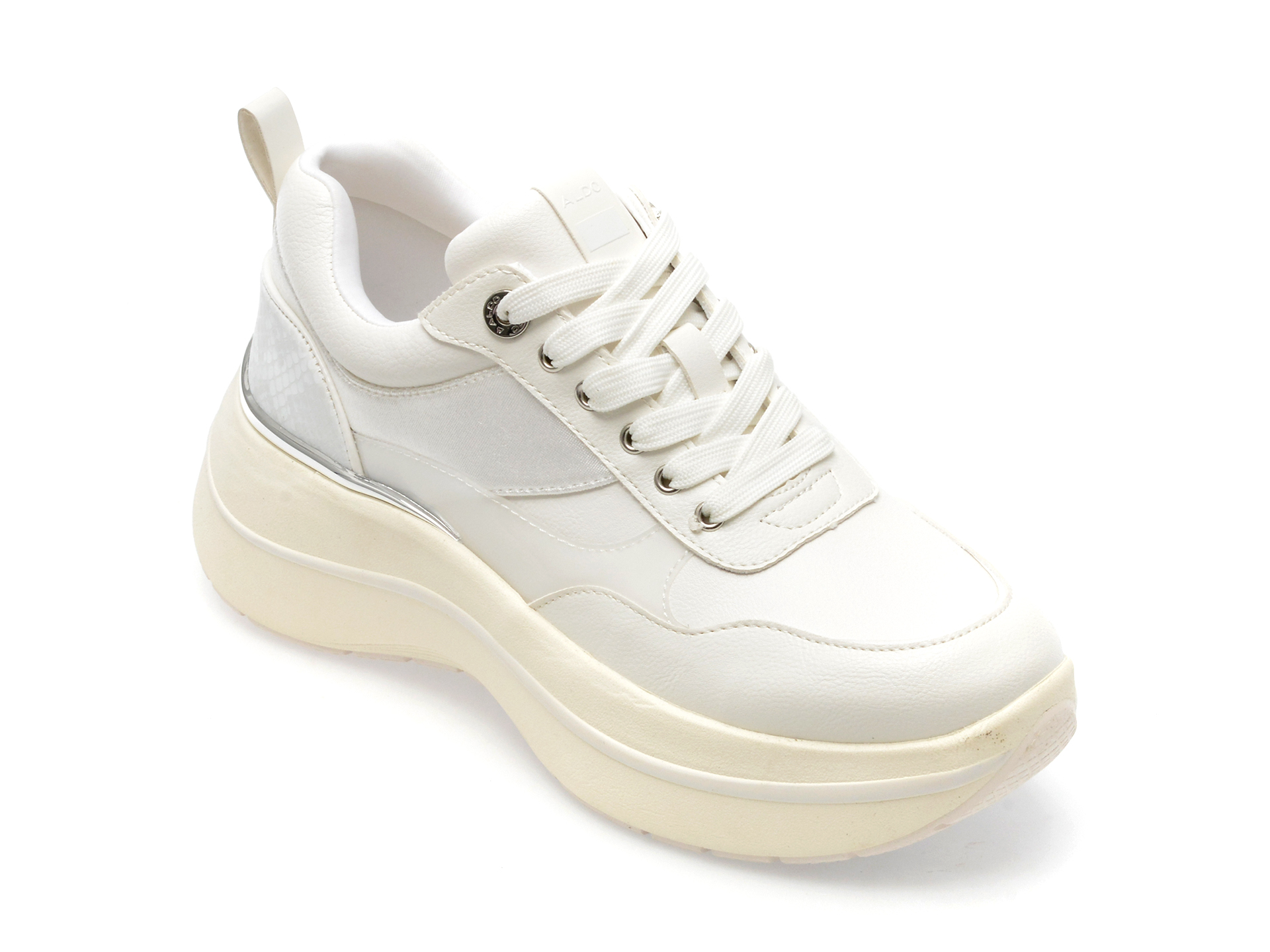 Pantofi ALDO albi, ETIENE100, din piele ecologica /femei/pantofi imagine noua