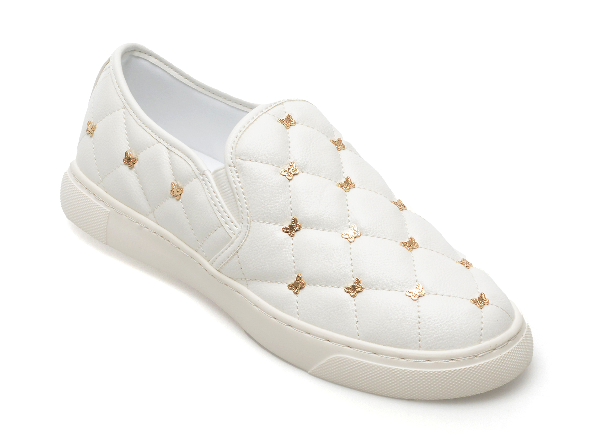Pantofi ALDO albi, FRIESWEN110, din piele ecologica /femei/pantofi imagine super redus 2022