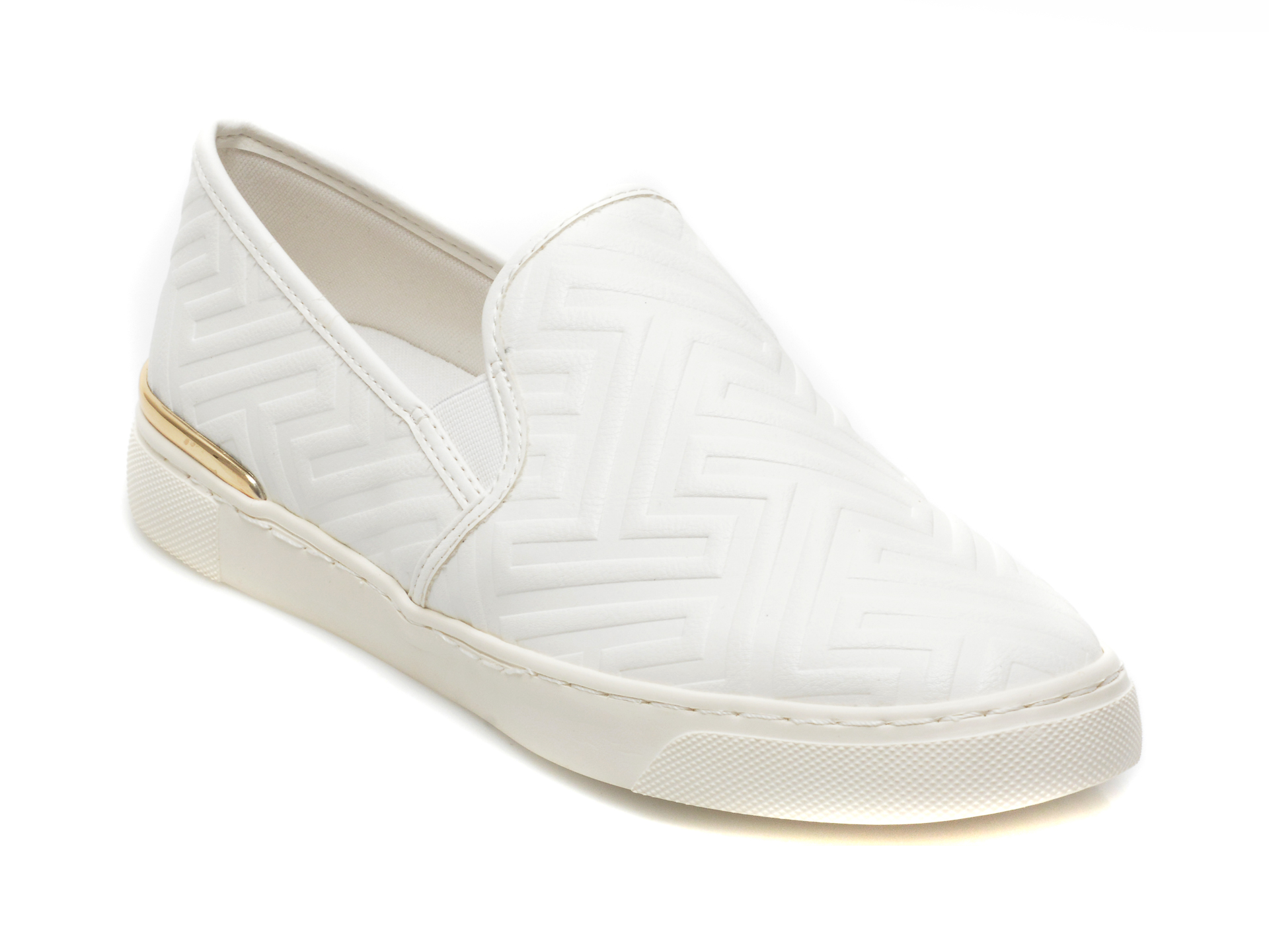 Pantofi ALDO albi, GUNG100, din piele ecologica 2023 ❤️ Pret Super Black Friday otter.ro imagine noua 2022