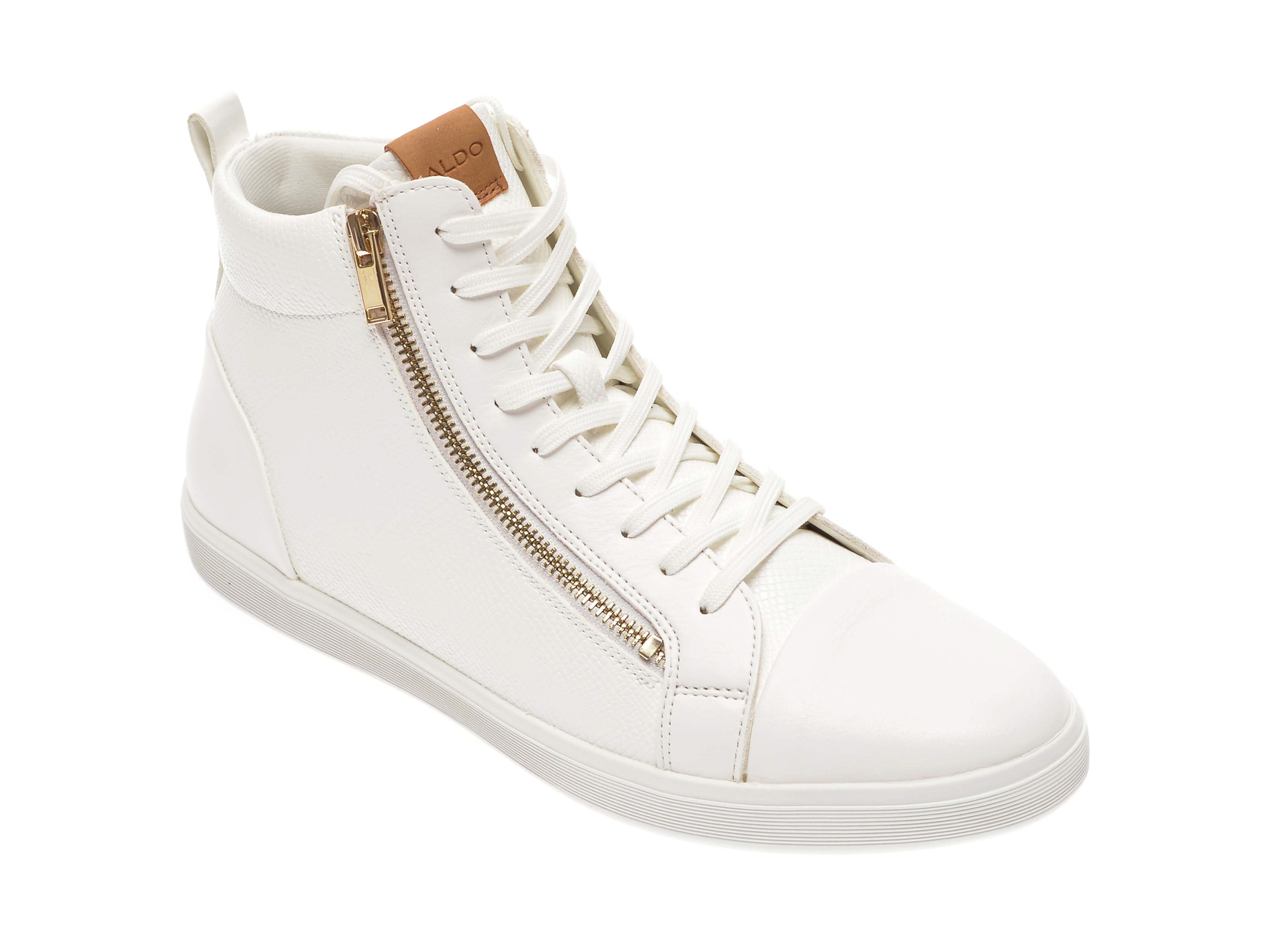 Pantofi ALDO albi, Kelston100, din piele ecologica imagine Black Friday 2021