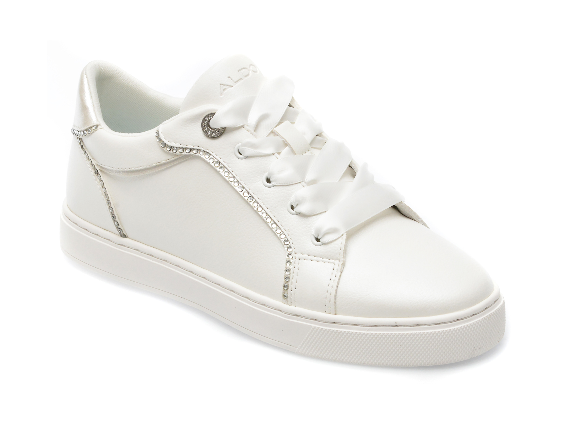 Pantofi ALDO albi, PHIOBE100, din piele ecologica