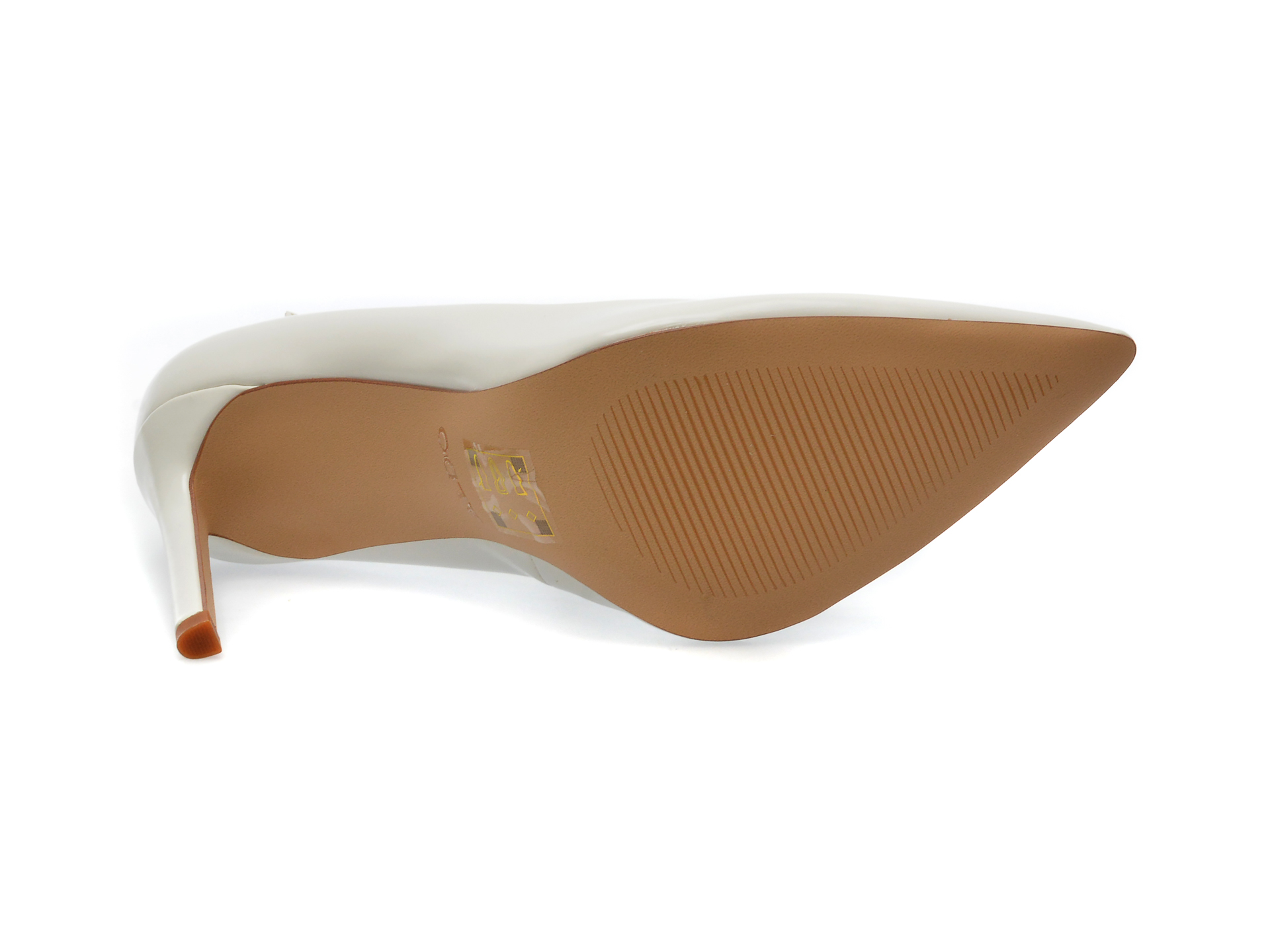 Pantofi ALDO albi, STESSYJANE121, din piele ecologica